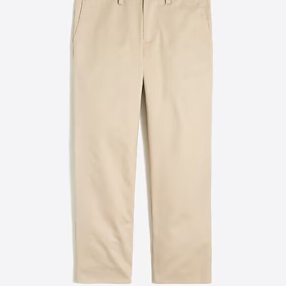 Jcrew Factory - Boys’ Thompson Flex Chino Suit Jacket – Size 10 Sandy Dune - Picture 2 of 9